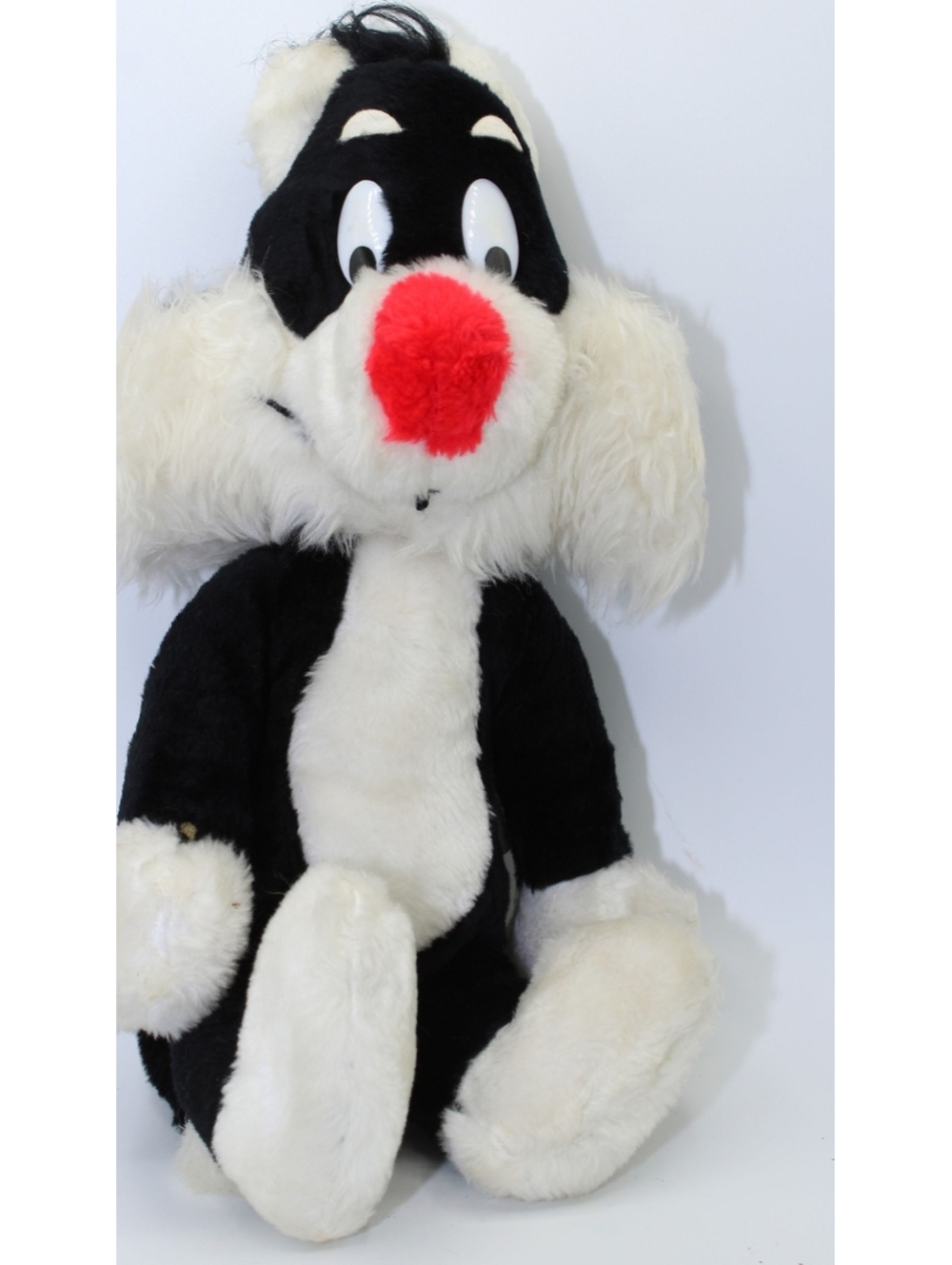 Vintage 1971 Warner Bros. Looney Tunes Sylvester The Cat 15" Plush Mighty Star